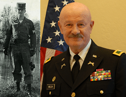 The Army career of Colonel Welch spanned 5 decades, 1959-2001
